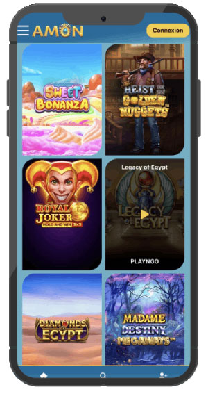 version mobile amon casino